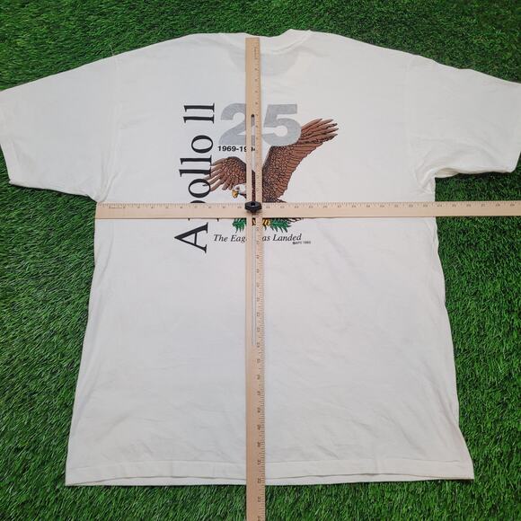 Vintage 1994 NASA Apollo II 25th Anniversary T-Shirt Mens XL Made in USA - Picture 8 of 12